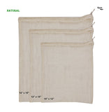 Re-usable Cotton Produce/Bulk Bag - Set of 6